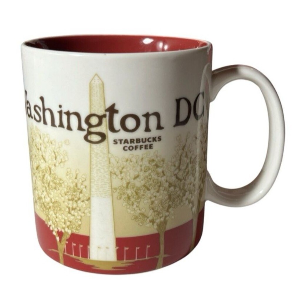Starbucks Iconic Washington DC  Mug Cup Collectors Series Coffee Tea 16 Oz